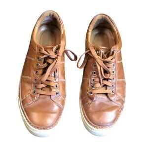 Allen Edmonds Men's Porter City Derby Lace-up Sneaker Size 8D Brown Leather